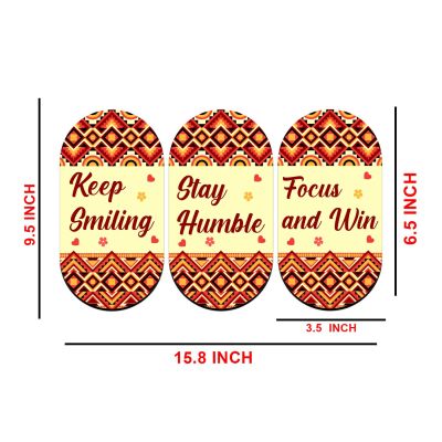 Motivational Wooden Wall Hanging Decor Inspirational Quotes Wall Art